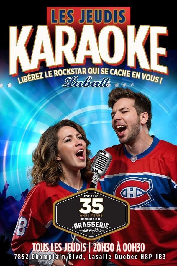 Brasserie des Rapides Karaoke Nights in Montreal