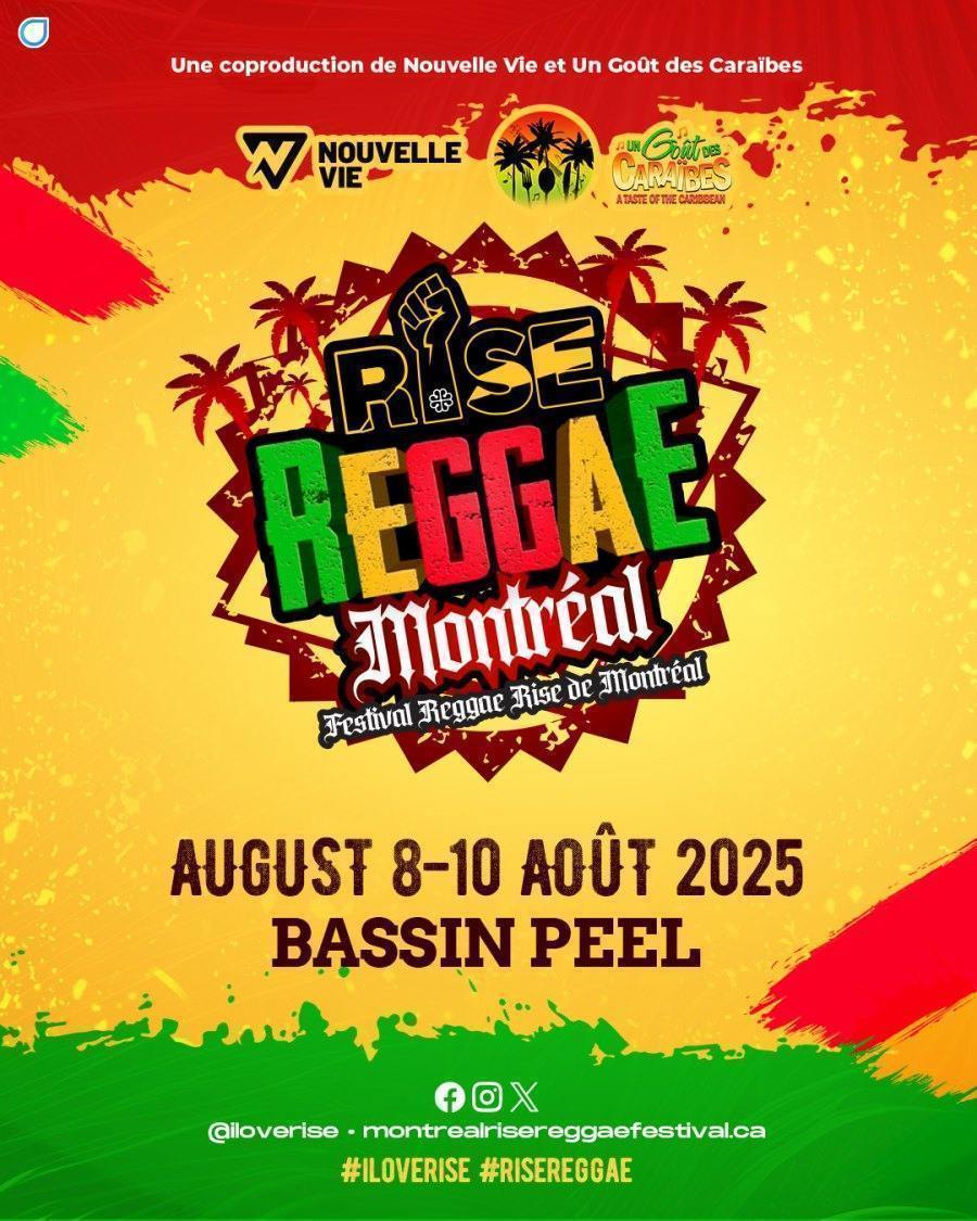 FESTIVAL REGGAE RISE DE MONTRÉAL ! 2025