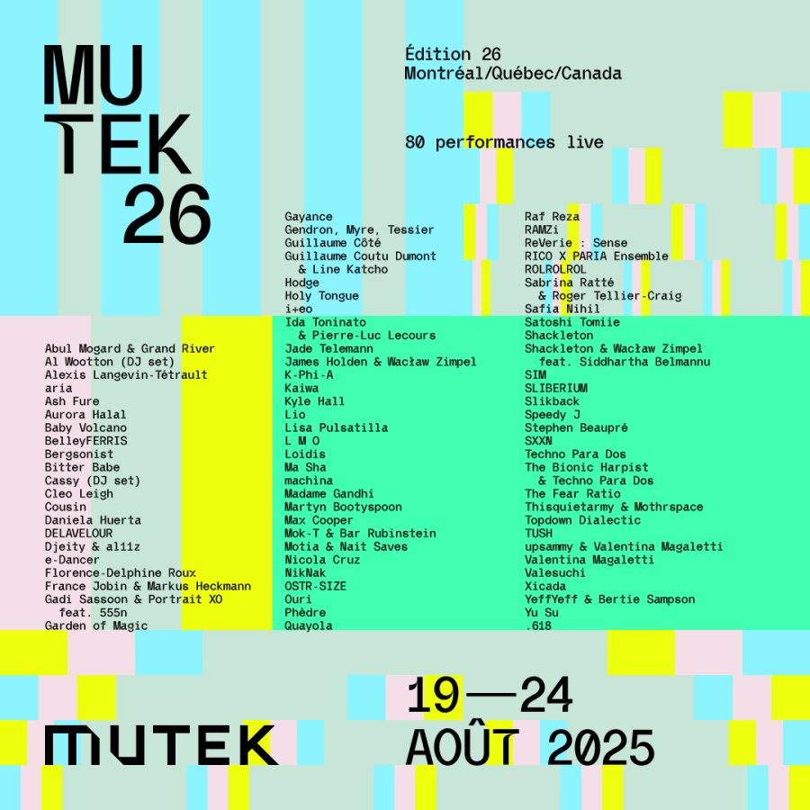 Programmation complète MUTEK