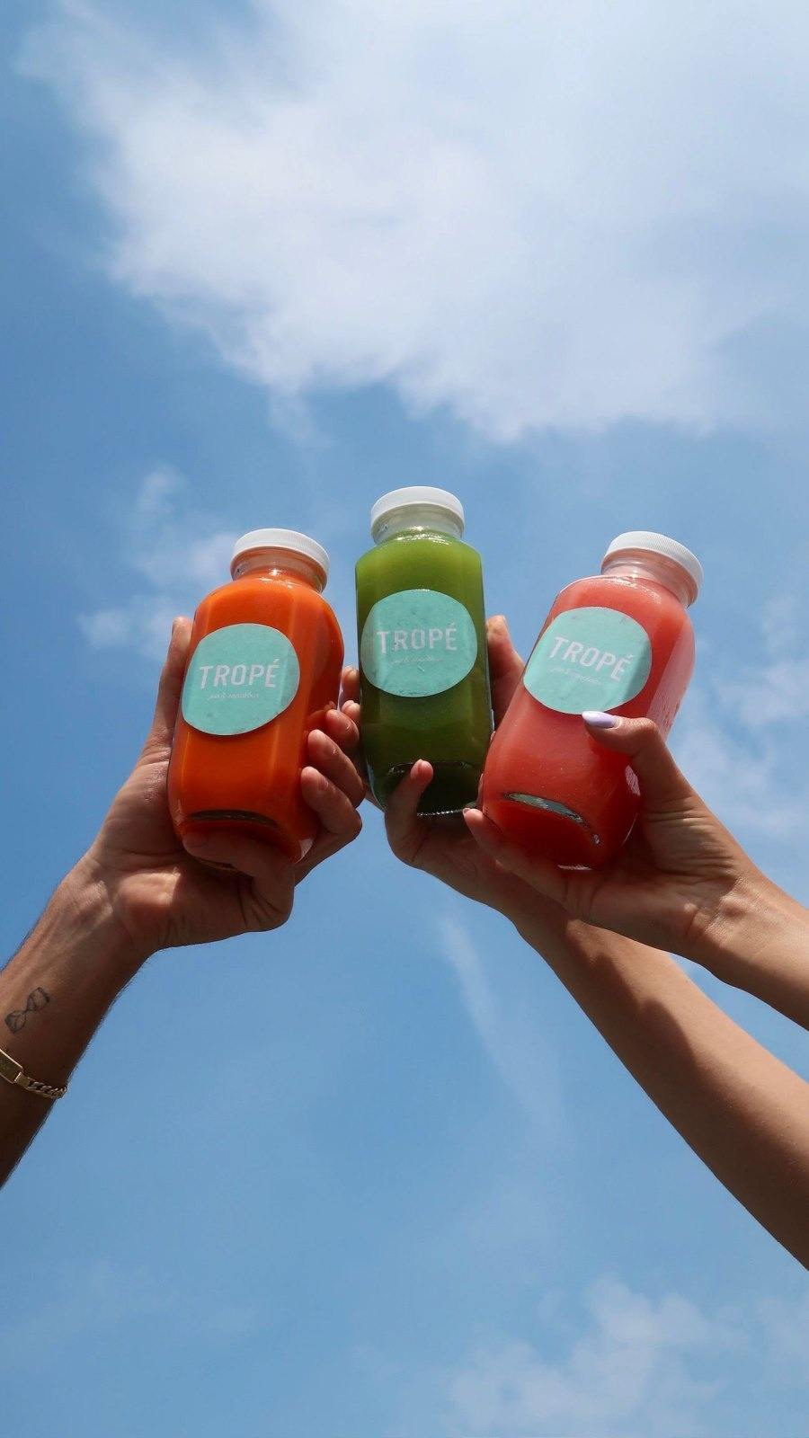 jus frais et boissons détox Montréal