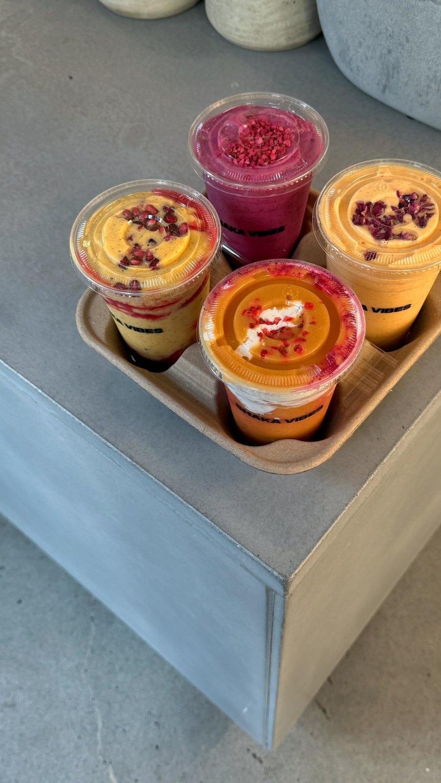 smoothies santé et colorés Montréal