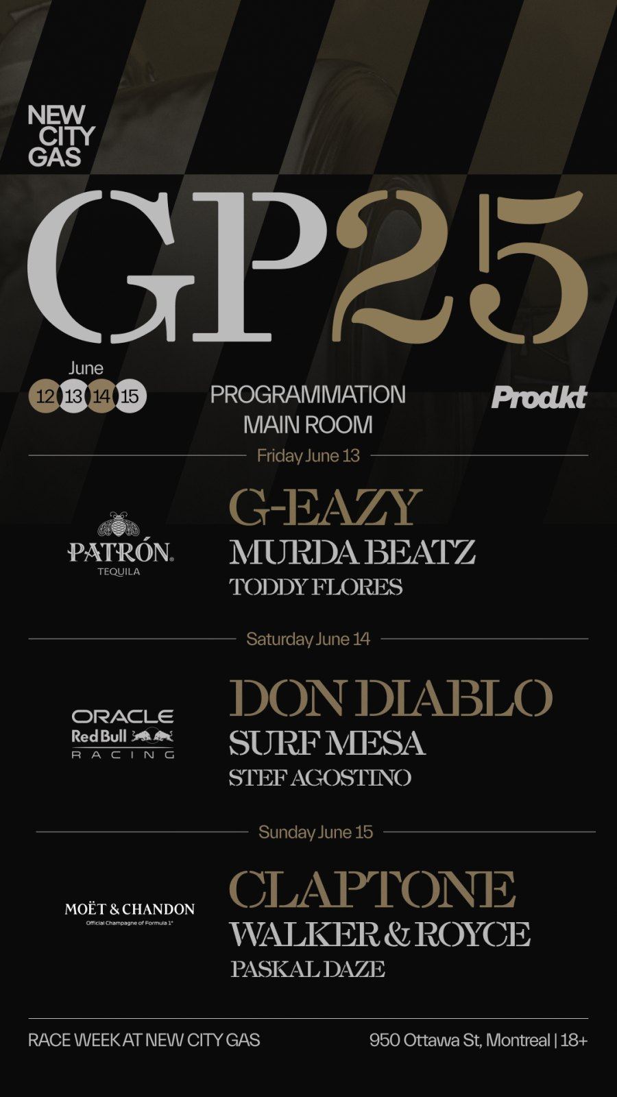 Grand Prix F1 Canada Events Montreal