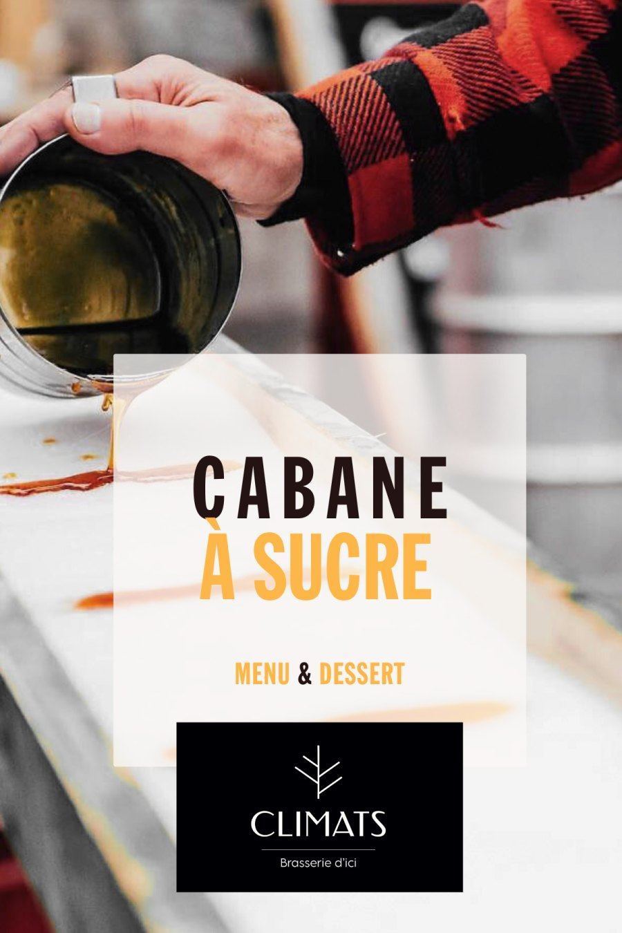 Cabanes à sucre éphémères et urbaines à Montréal