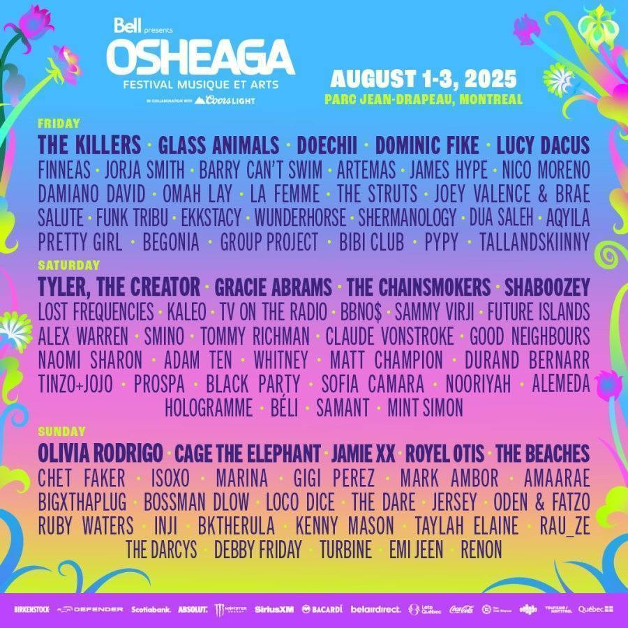 La programmation d'OSHEAGA