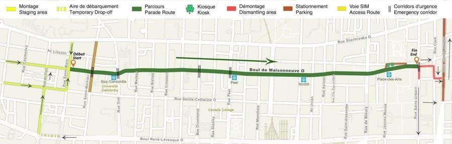 Le défilé de la Saint-Patrick à Montréal 2024