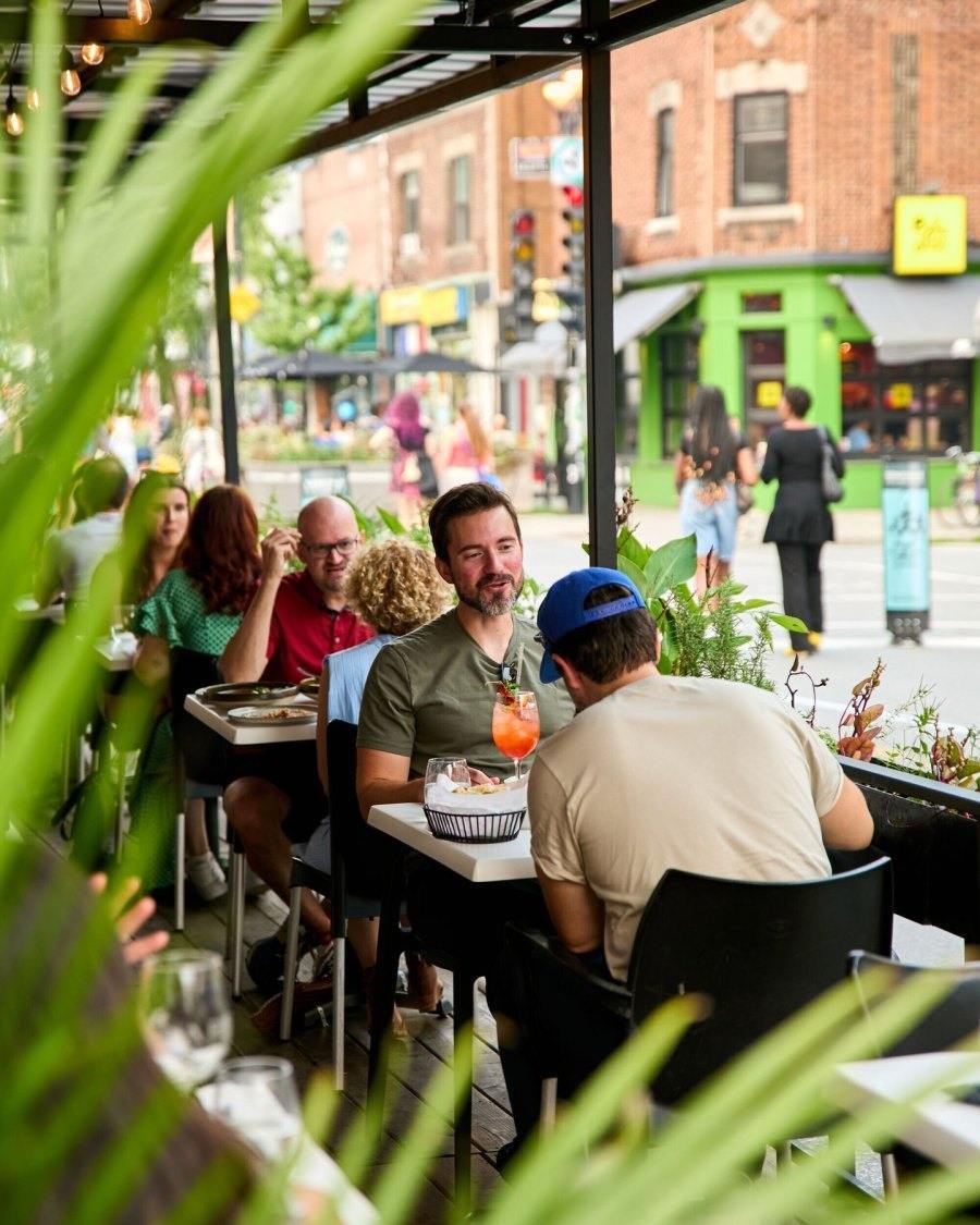 India Rosa Brunch terrasse Montréal