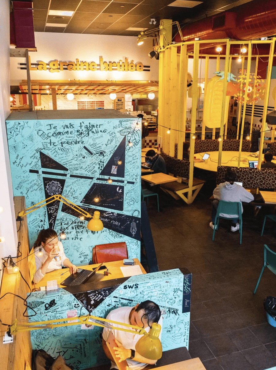 La graine brûlée - 18 cafés parfaits pour étudier et travailler à Montréal La graine brûlée - 18 cafés parfaits pour étudier et travailler à Montréal