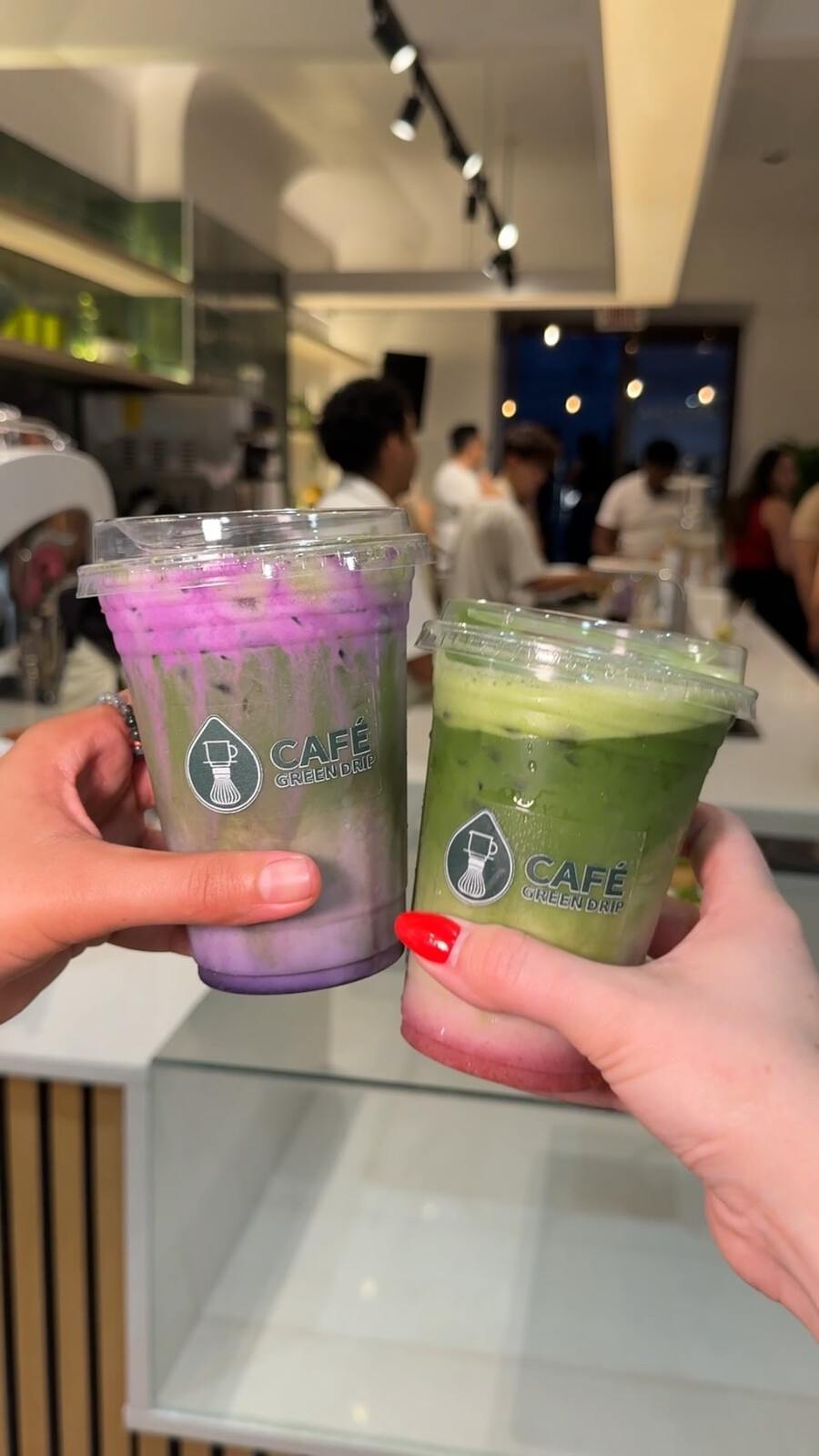Café Green Drip - Meilleurs matcha Montréal 2025