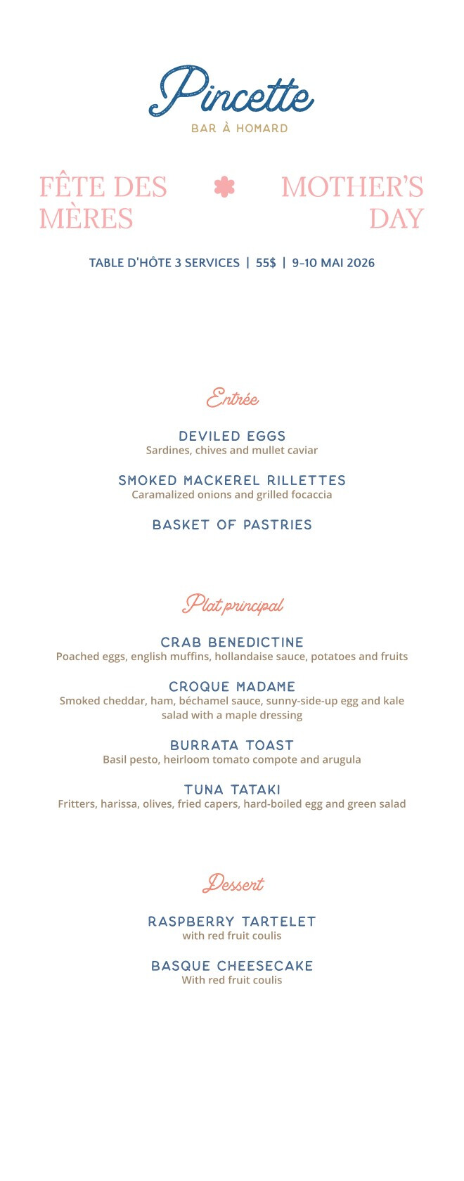 Pincette - Mother's Day Montreal