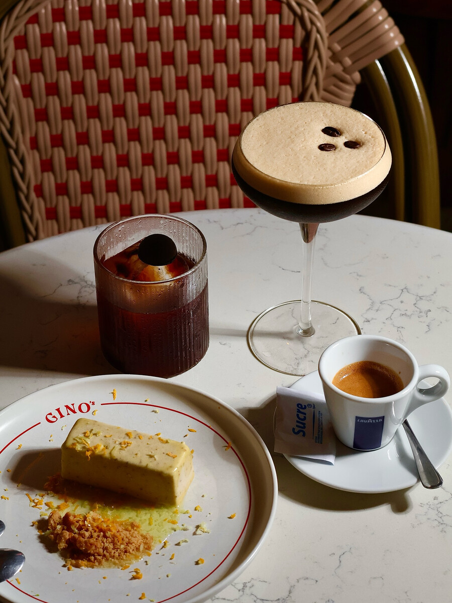 Gino's Negroni & Lasagna - Meilleurs espressos martinis à Montréal