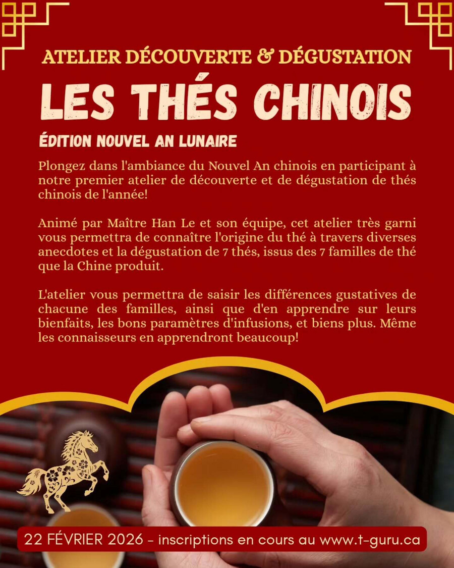Charyū par Thés Guru - Fêter le Nouvel An lunaire à Montréal