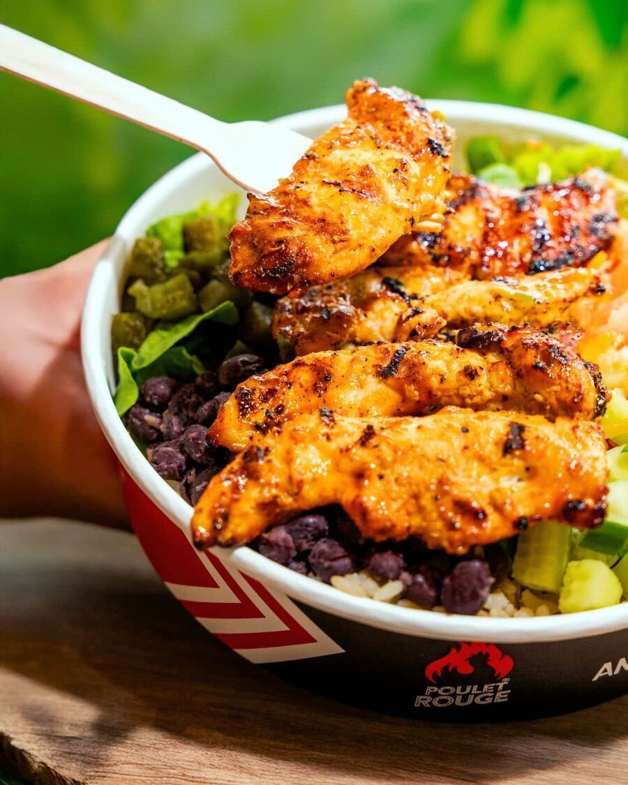 Poulet Rouge - Montreal's healthy restaurant guide