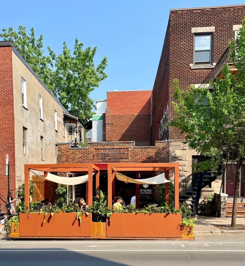 Où manger dehors cet été? Les plus belles terrasses à découvrir autour de Montréal Café In Gamba Laurier