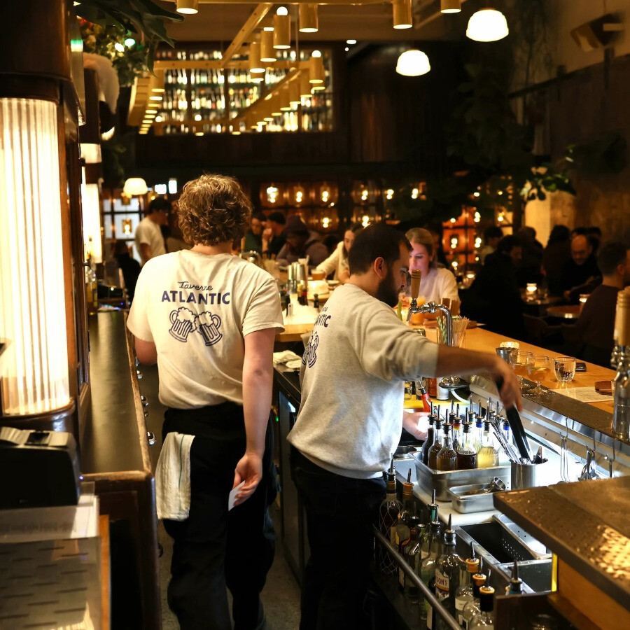 Où bien manger à Montréal même après 22h Où bien manger à Montréal même après 22h : Taverne Atlantic