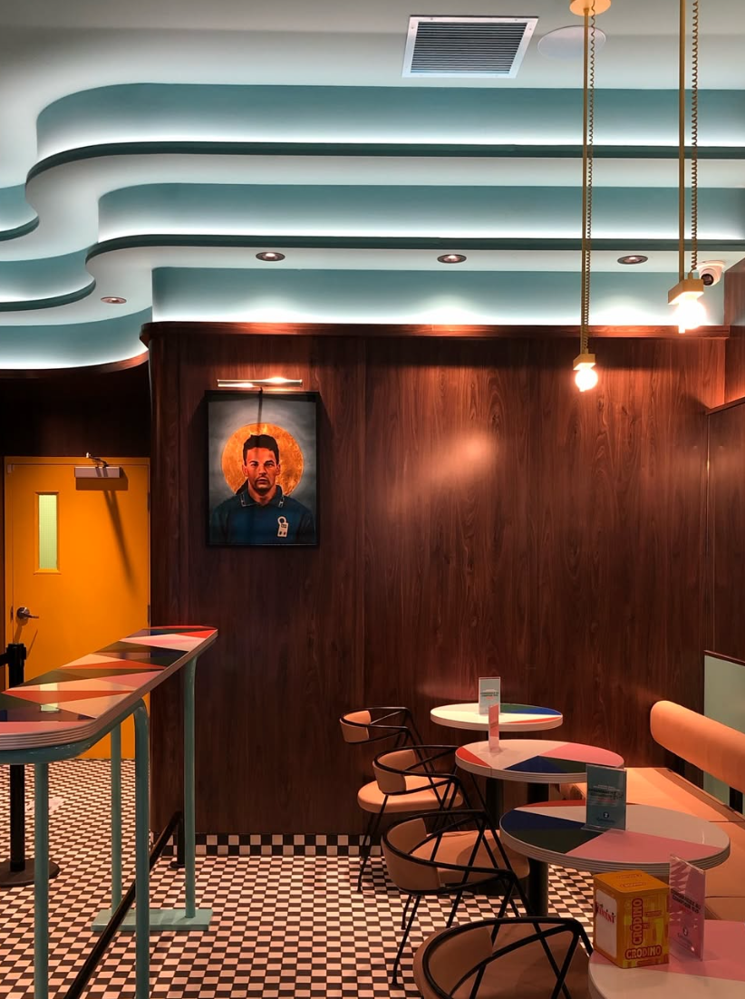 The Best Places to Enjoy an Affogato (and Its Delicious Variations) Inside Caffettiera Bar 90's vibe