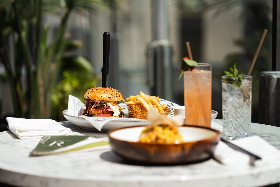 Food menu burger 