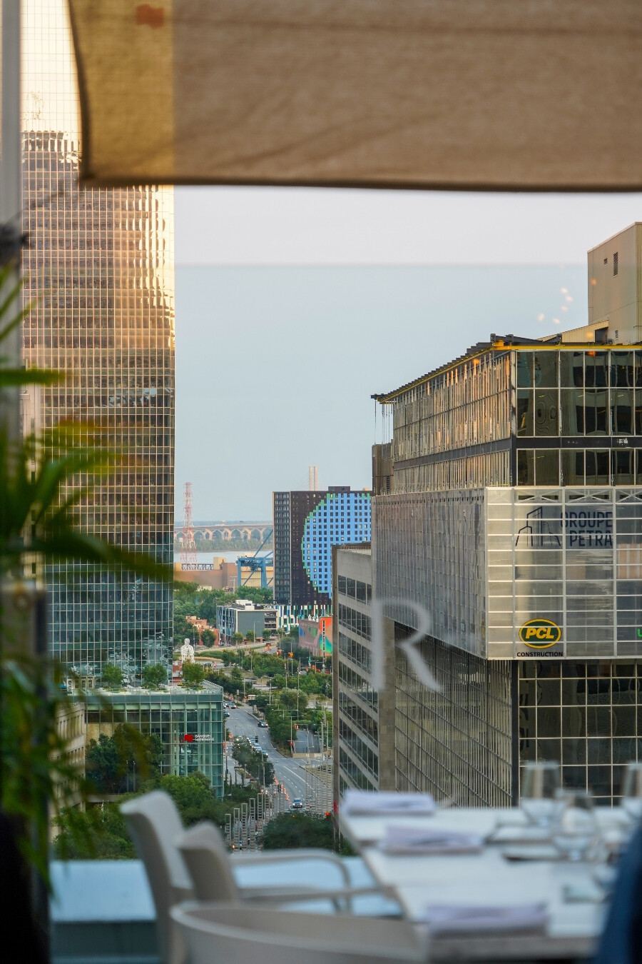 Downtown view