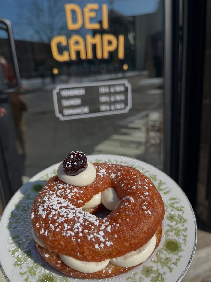 Café dei Campi - Où trouver les meilleurs zeppole di San Giuseppe à Montréal