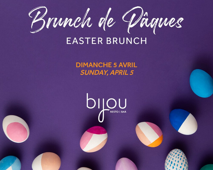 Bijou Resto Bar Brunch de Paques