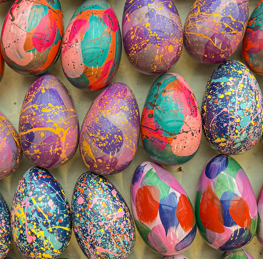 Easter Eggs from the chocolaterie LeCavalierPetronne