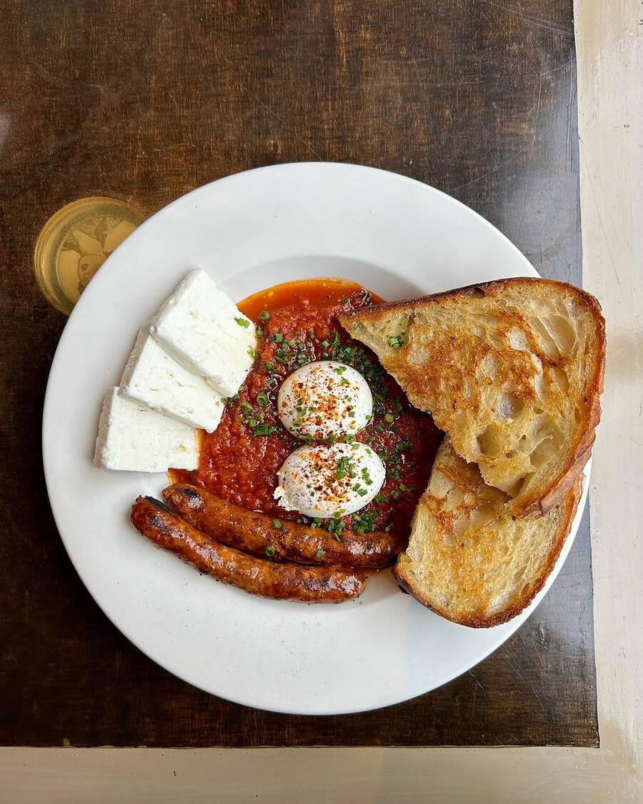 Bar Le Sparrow - Meilleures shakshouka de Montréal 