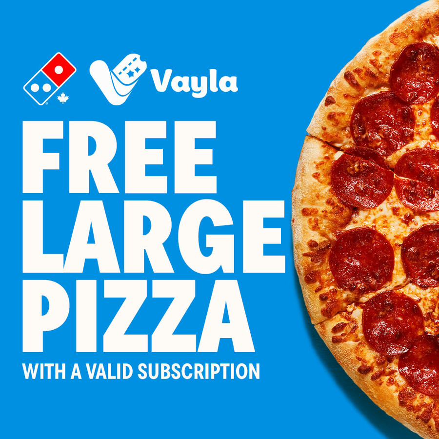Free Domino's Pizza with Vayla