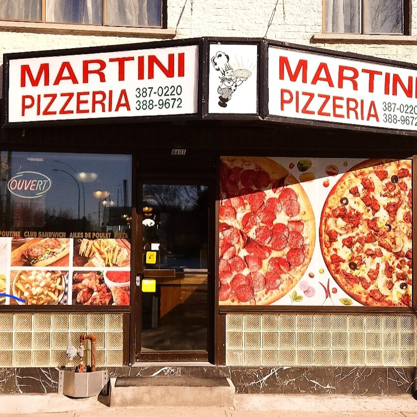 Martini Pizzeria - Restaurants Deli pr&egrave;s de: H2E1C8