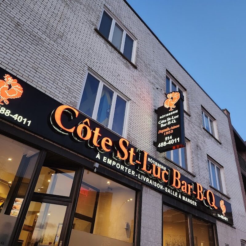 Côte St Luc Bar-B-Q - Restaurants près de: H3T1Y1