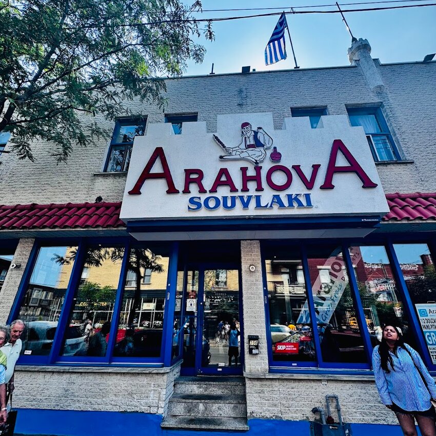 Arahova Souvlaki - Restaurants Grecs, Fish & Chips, Tunisiens pr&egrave;s de: H2V4E4