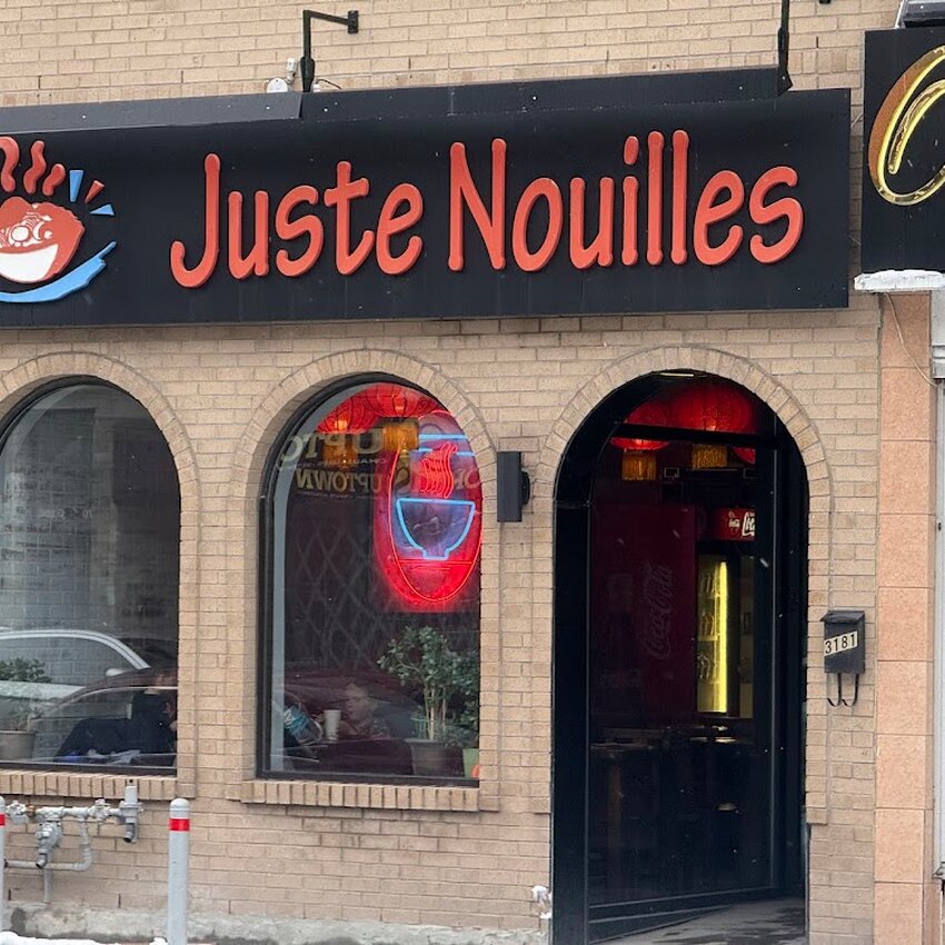 Just Noodles (Juste Nouilles) Restaurant Montreal, QC