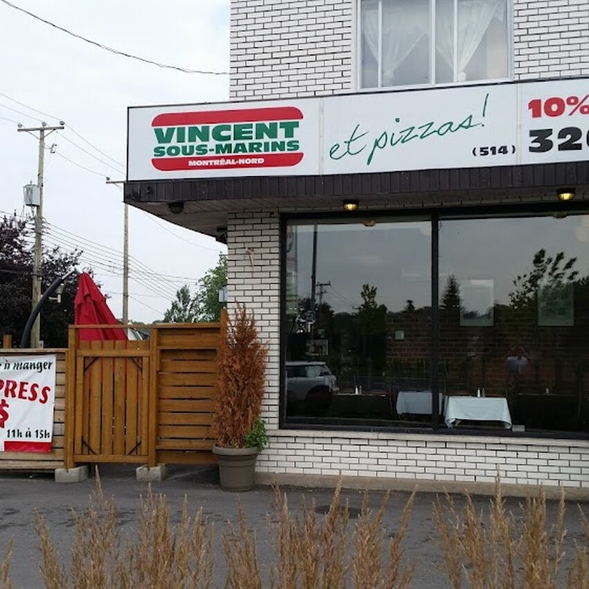 Vincent Sous-Marins - Restaurants Livraison pr&egrave;s de: H7E1A3