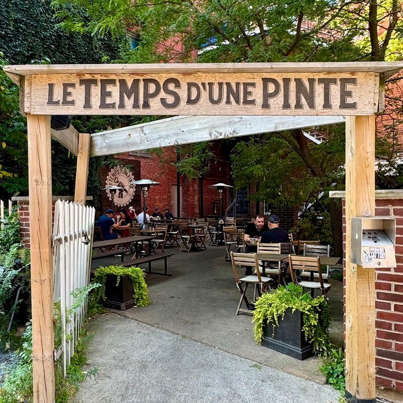 Le Temps d'une Pinte - Bistros in Trois-Rivières