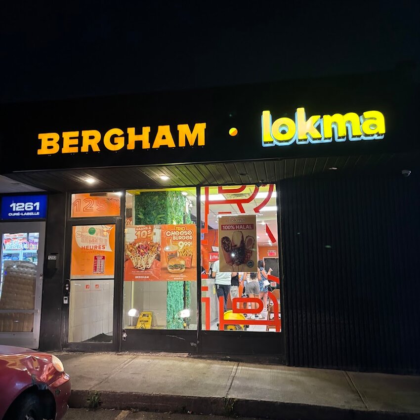 Bergham - Restaurants Livraison pr&egrave;s de: H7V3B5