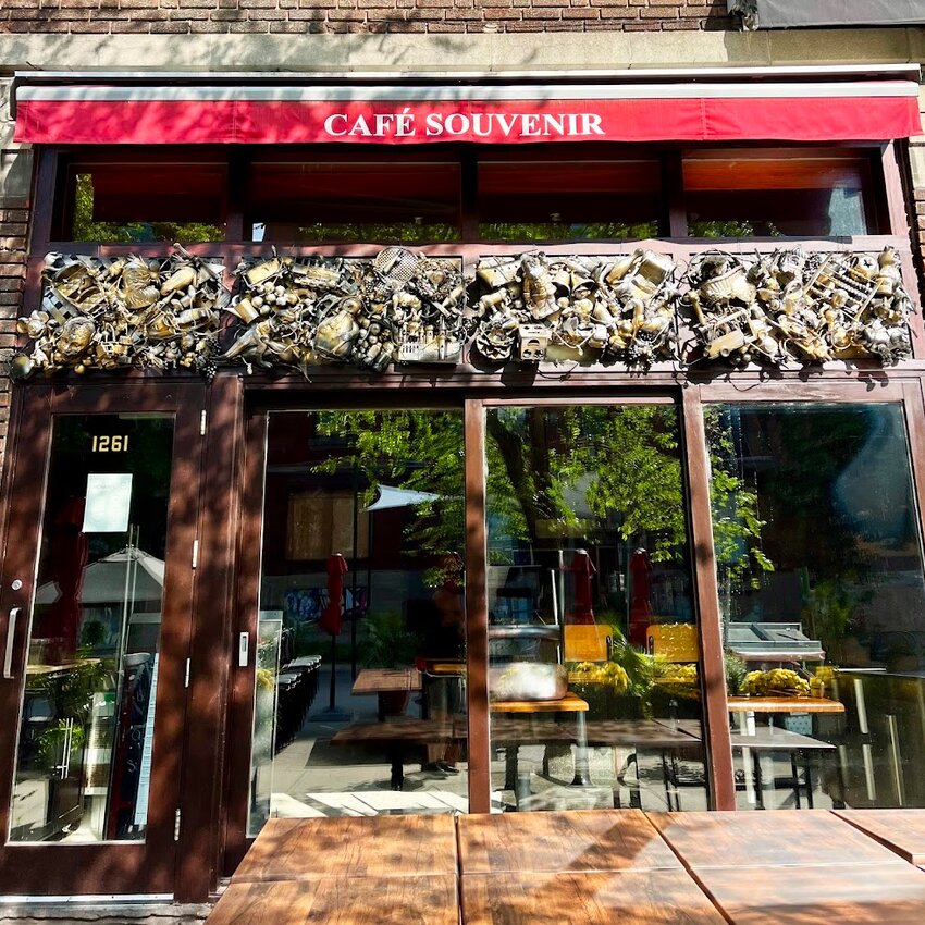 Caf&eacute; Souvenir - Salades d'Outremont