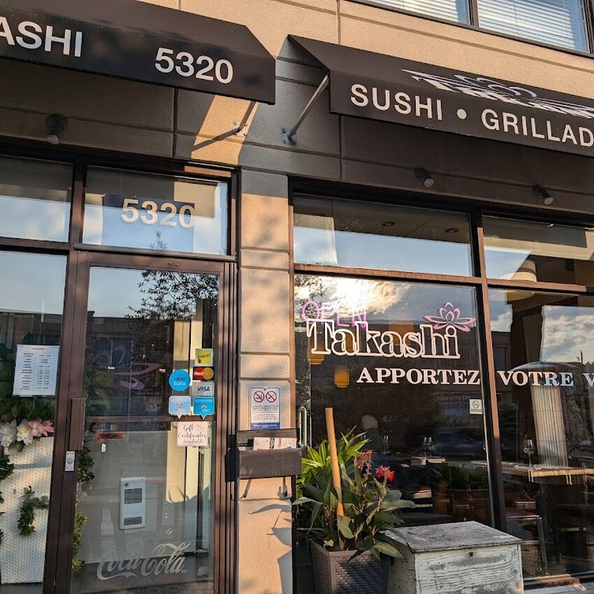 Takashi Sushi & Grill - Restaurants Livraison, Commande en ligne pr&egrave;s de: H1T2A2