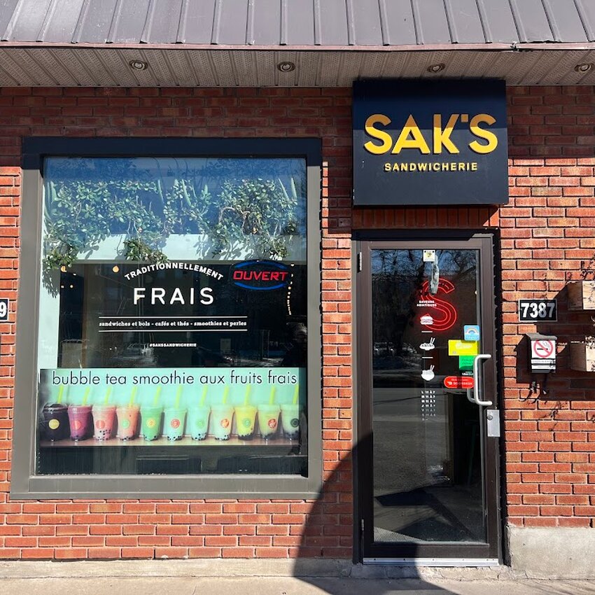 Sak's Sandwicherie - Restaurants D&eacute;jeuners, Asiatiques pr&egrave;s de: H2E1C8