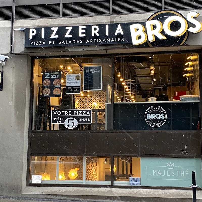 Pizzeria Bros - Restaurants de Montréal