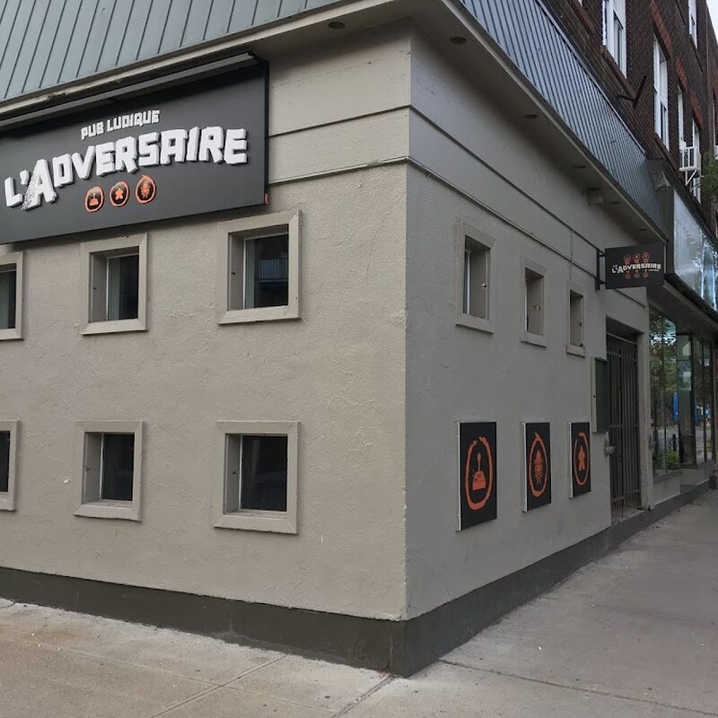 L'Adversaire - Pub et Boutique Ludiques - Restaurants près de Stade Saputo Montréal - H1V 3S8
