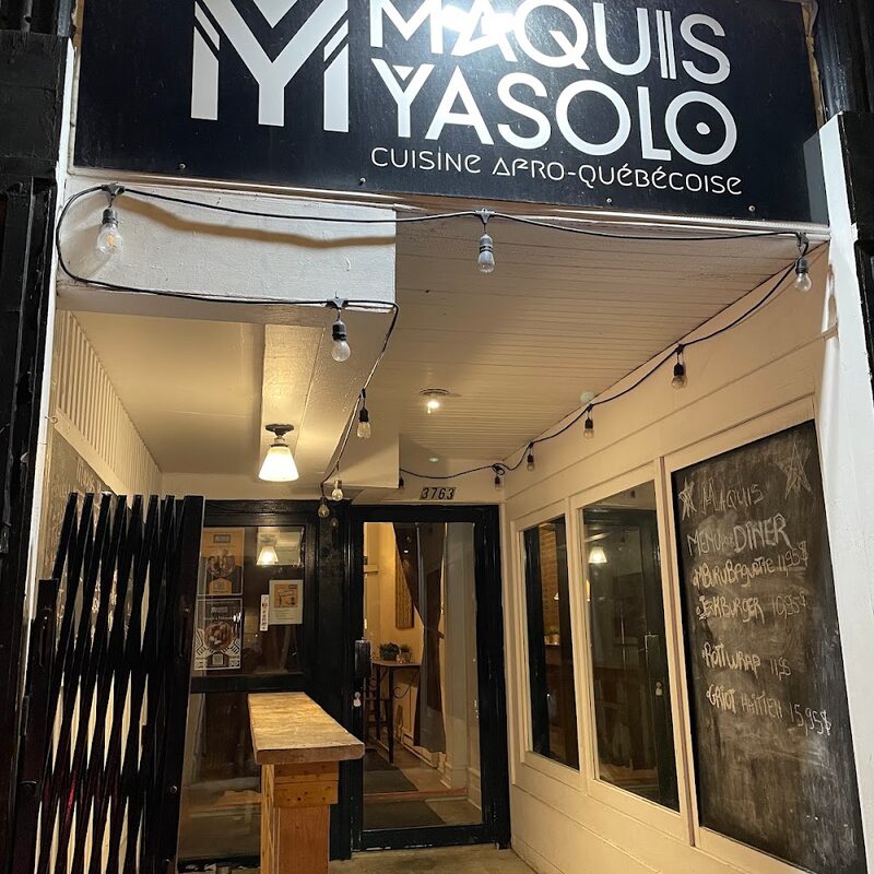 Maquis Yasolo - Restaurants de Montréal