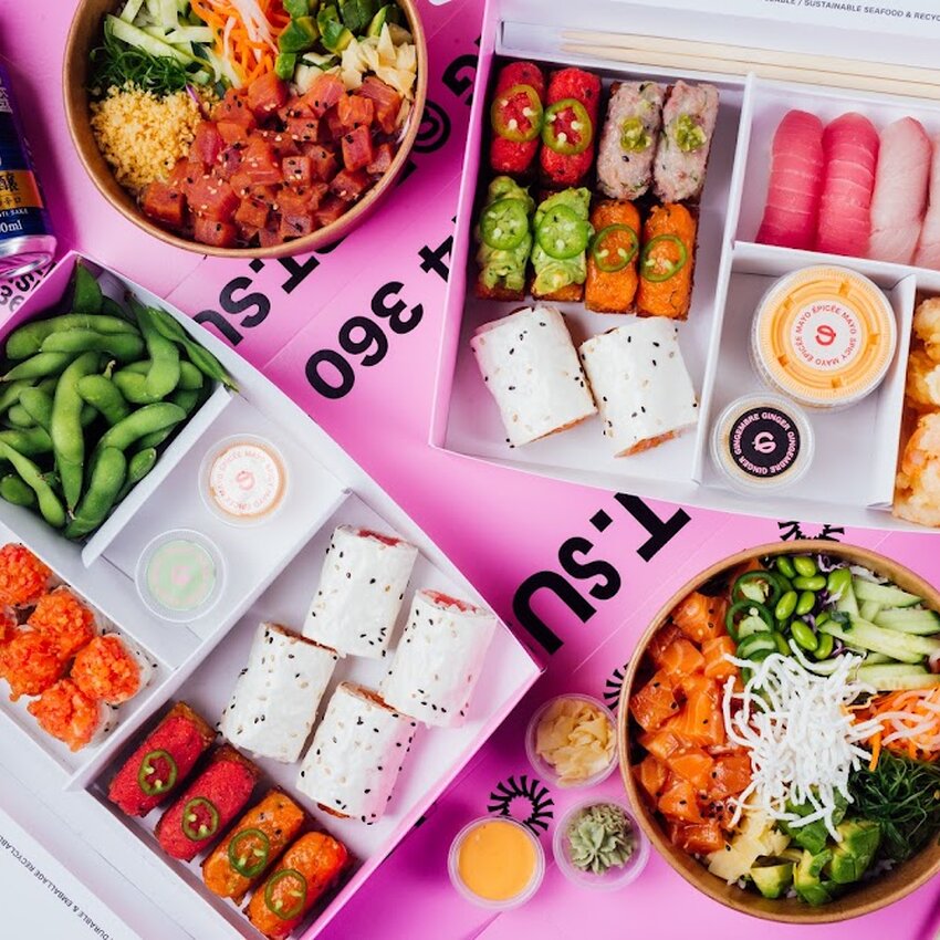 Sushi Dept - Restaurants Dumplings (ravioli chinois), Ramen, Barbecue-BBQs, Sushi pr&egrave;s de: H2V4E4