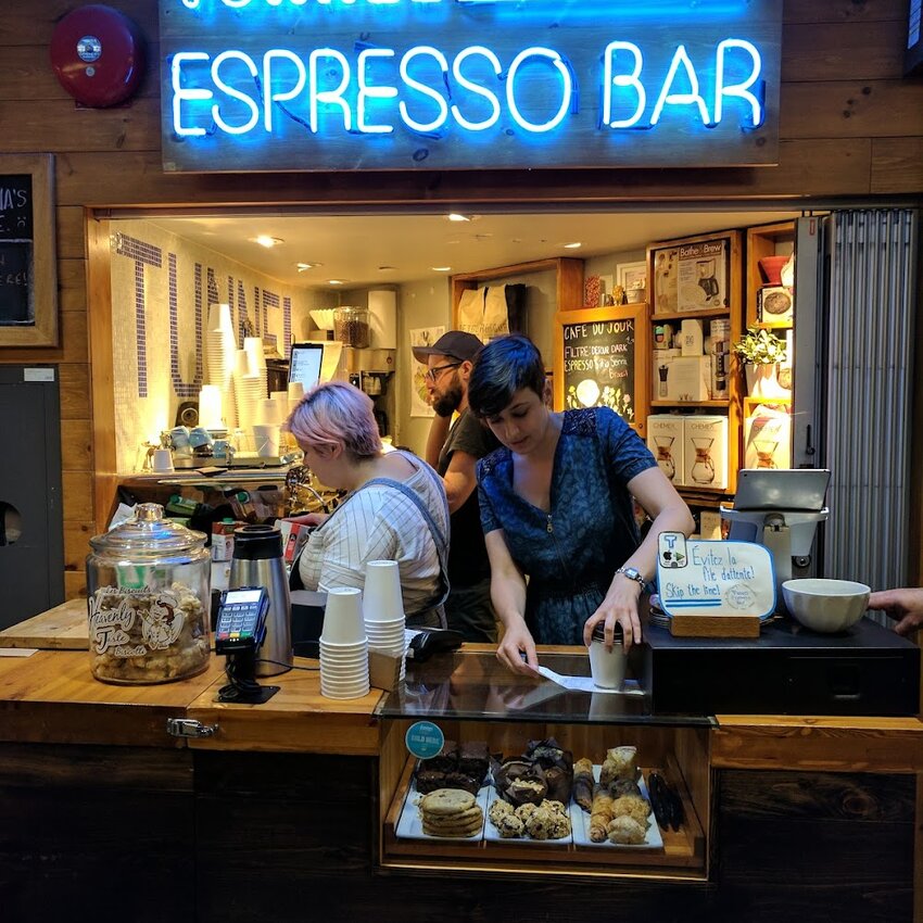 Tunnel Espresso Bar - Caf&eacute;s Restaurants Near: H2X3K3