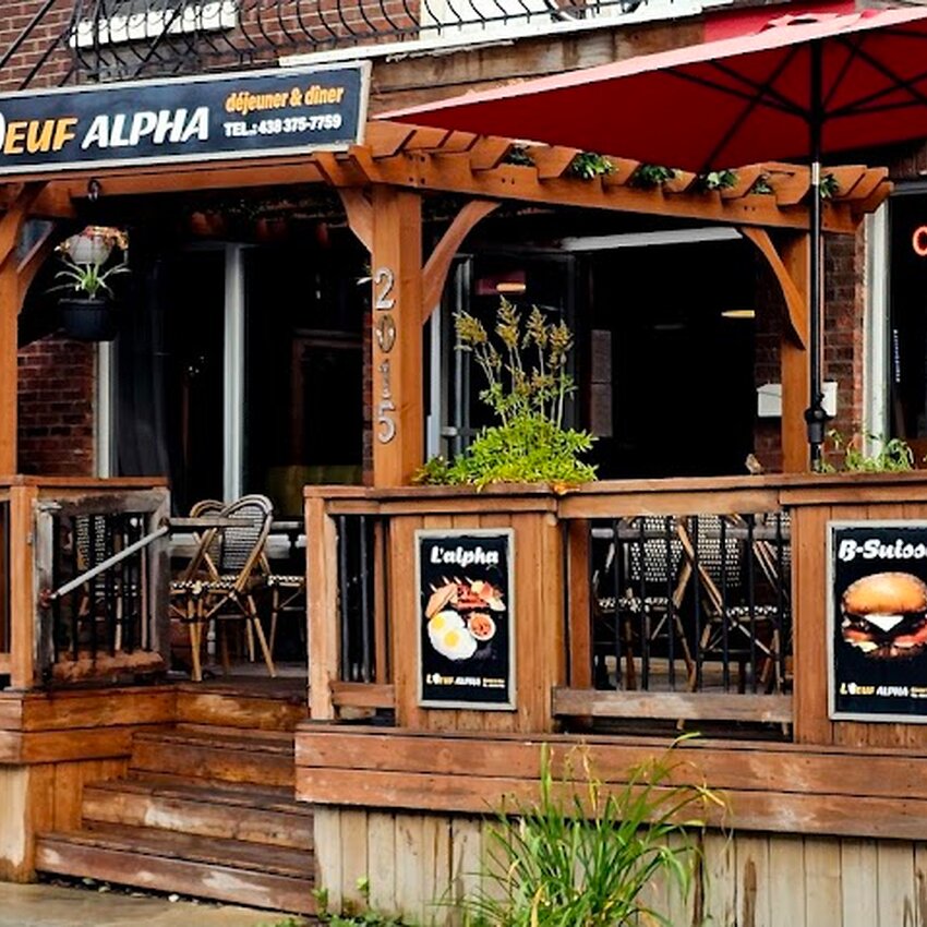 L'oeuf Alpha - Restaurants Am&eacute;ricains, Kebab pr&egrave;s de: H2V4E4