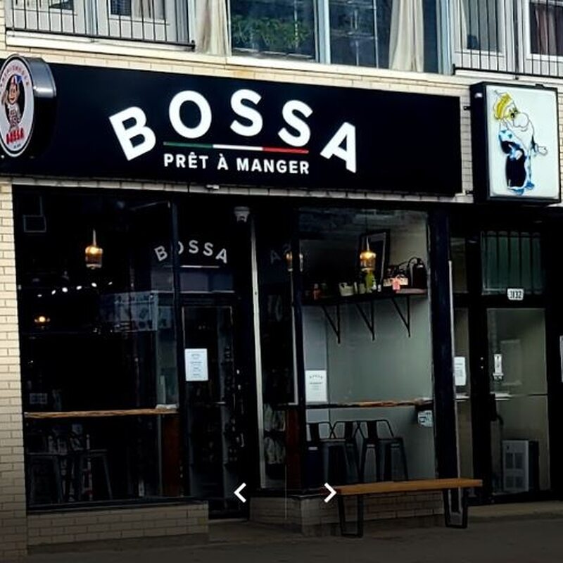 BOSSA Prêt à manger - Restaurants Cafés, Indiens de Montréal