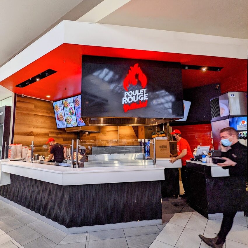 Poulet Rouge - Poutine, BBQ, Cafés, Bubble Tea Restaurants Near: H4E3J2