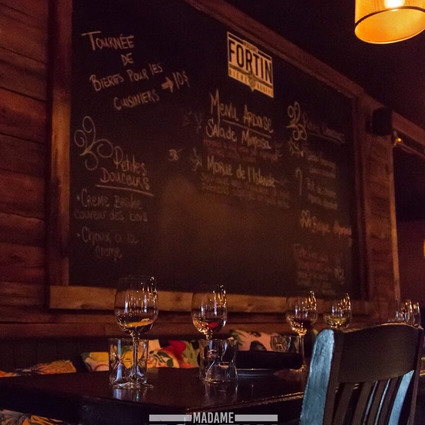 Madame Fortin - Bi&egrave;re & Bouffe Restaurant