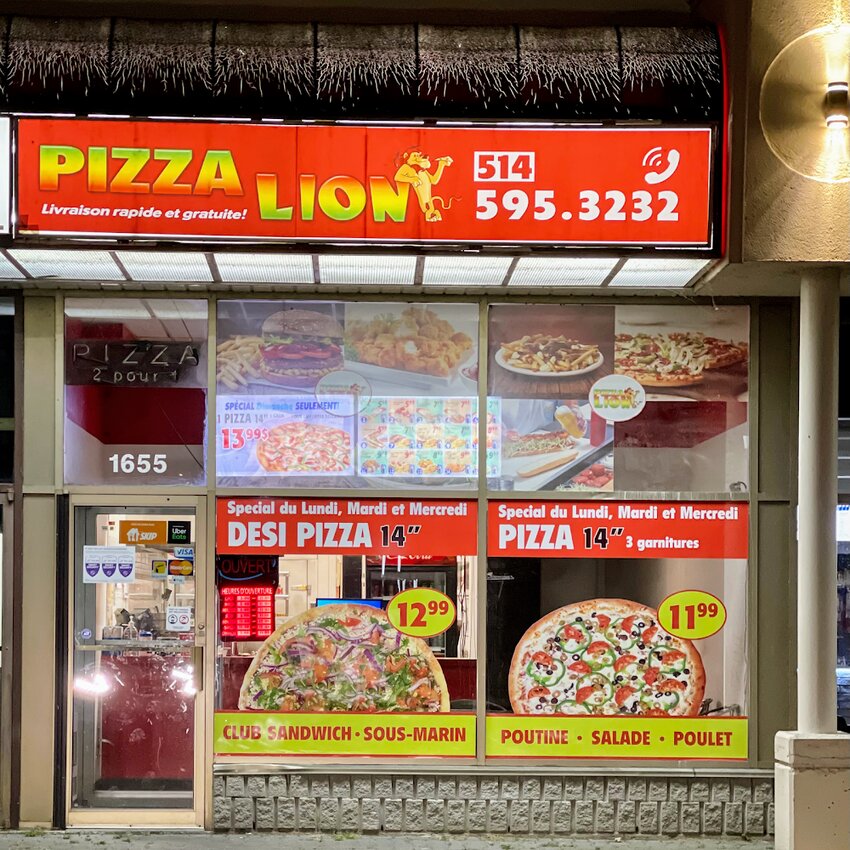 Pizza Lion -  Restaurants Near: H8N1H6