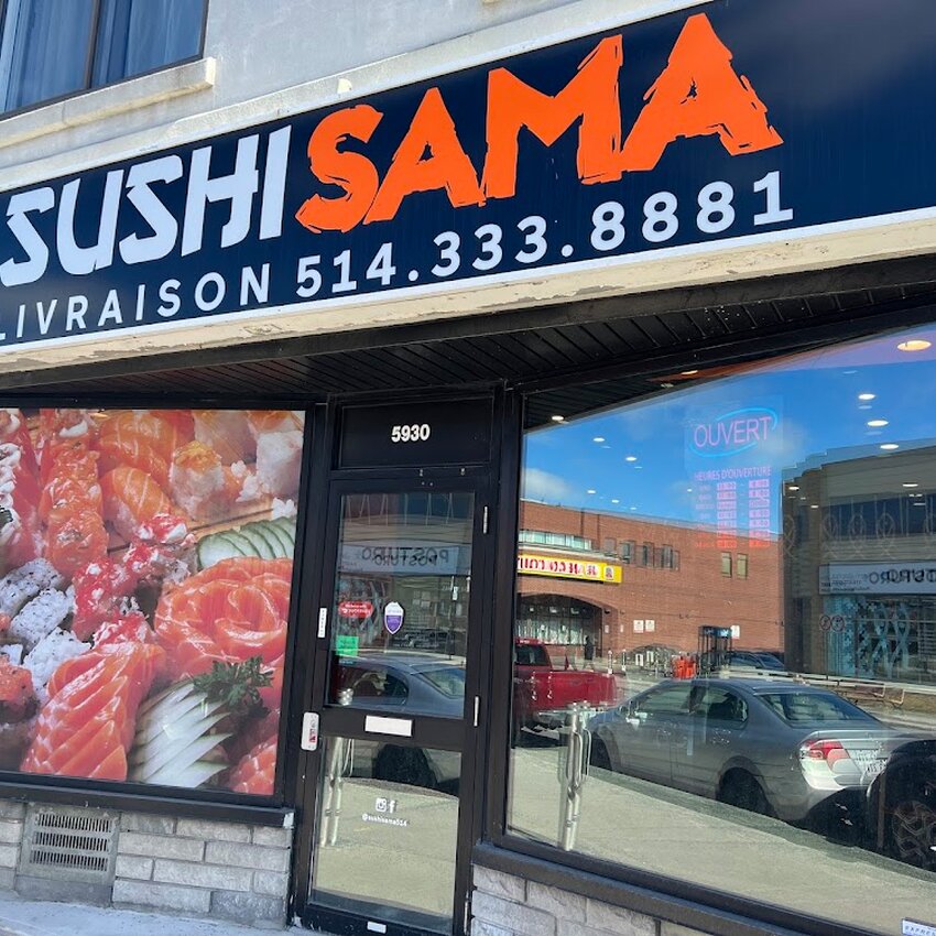 Sushi Sama -  Restaurants Near: H4K1M9