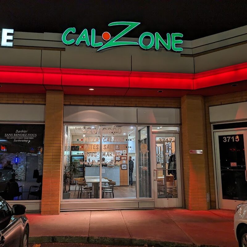 Calzone pizza - Restaurants in Montreal