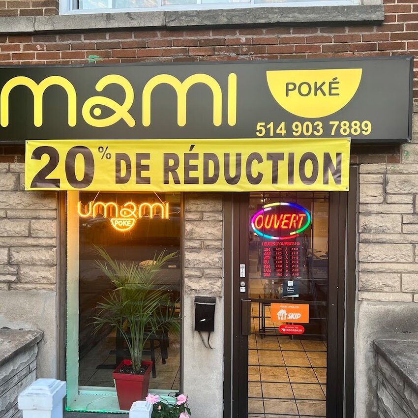 Umami Poke Fleury - Restaurants pr&egrave;s de: H2B1K6