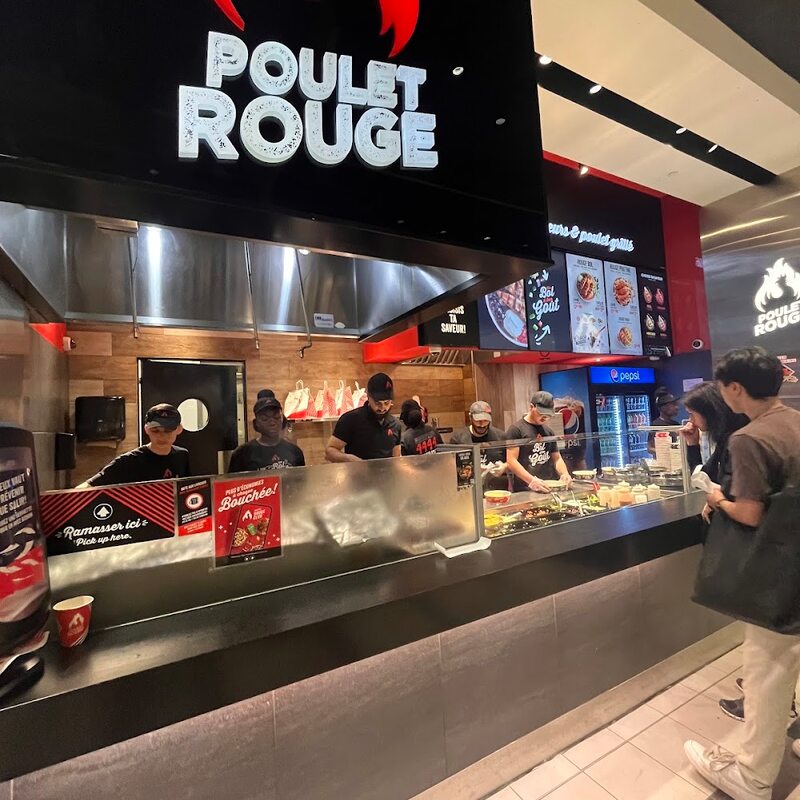 Poulet Rouge - Restaurants Barbecue-BBQs, Grillades, Burgers, Rôtisseries, Salades de Québec